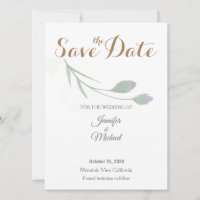 Boda Minimalista Moderna Caligrafía Sencilla