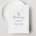 Reserva La Fecha Boda Minimalista simple y moderno<br><div class="desc">Elegante guardar las invitaciones de boda de fecha que son sencillas y elegantes con escritura manuscrita moderna y diseño minimalista.</div>
