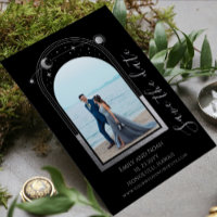 Boda Mística de Sol y Luna de Estrellas de Plata N