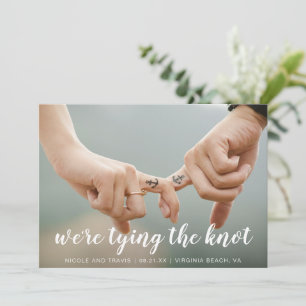 Reserva La Fecha Boda moderno de fotografía acuática simple