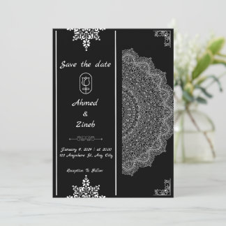 Reserva La Fecha Boda Musulmana Guardar la Fecha