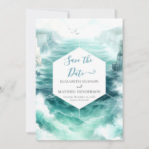 Reserva La Fecha Boda Náutico Digital Boho