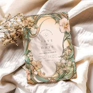 Reserva La Fecha Boda Peach Cream Bloom