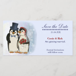 Reserva La Fecha Boda Penguin