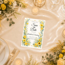Boda Radiante de Otoño con Girasoles en Flor