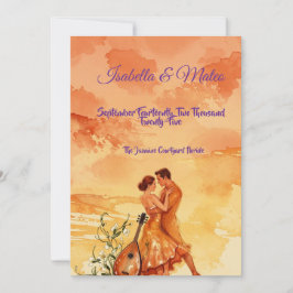 Reserva La Fecha Boda Romántica Isabella & Mateo 