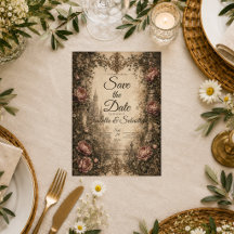 Boda Romántica Vintage Gótica