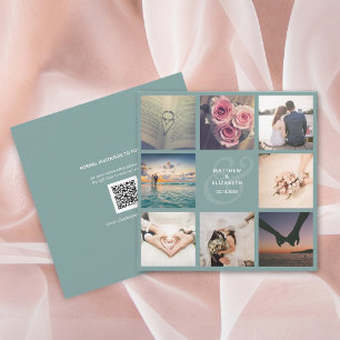 Reserva La Fecha Boda ruso de Collage de fotos y publicidad en la p