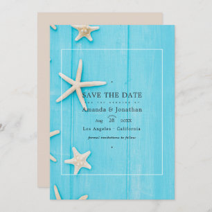 Reserva La Fecha Boda Rustic Summer Beach