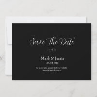 Boda Simple ROE Blanco y Negro