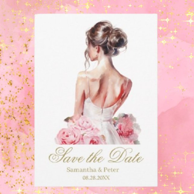 Reserva La Fecha Boda Simple y Elegante Guardar la Fecha (Announce your special day with a simple, elegant wedding save the date.  )