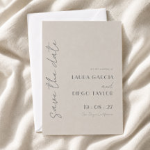 Boda Simple y Elegante Taupe
