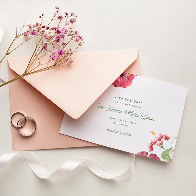 Reserva La Fecha Boda tropical (Subido por el creador)