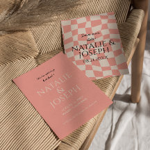 Boda único de moda Groovy Retro