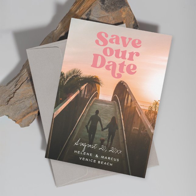 Reserva La Fecha Boda Vintage Guardar la fecha (Subido por el creador)