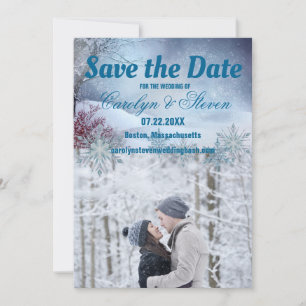 Reserva La Fecha Boda Winter Wonderland