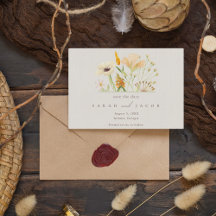 Bodas Botánicas de Flores Silvestres Simples