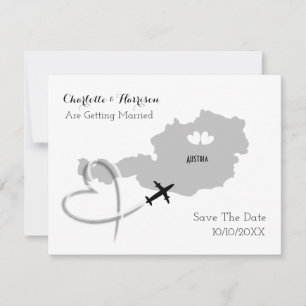 Reserva La Fecha Bodas de Destino Austria Guardar la Fecha