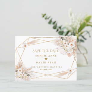 Reserva La Fecha Bodas de rosas blancas del desierto Pampas Grass G