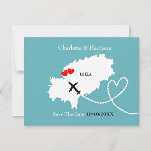 Reserva La Fecha Bodas en el extranjero Ibiza Save The Date