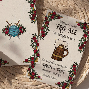 Reserva La Fecha Bodas Temáticas de RPG Ale Rosas Rojas Gratis