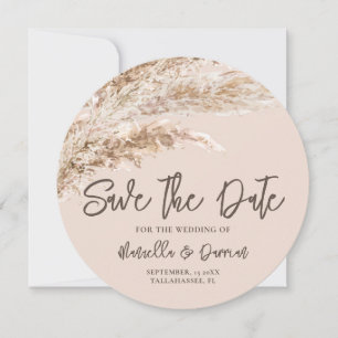 Reserva La Fecha Bohemian Fall Pampas Grass Salva La Fecha