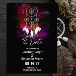 Reserva La Fecha Boho Dream Catcher Boda