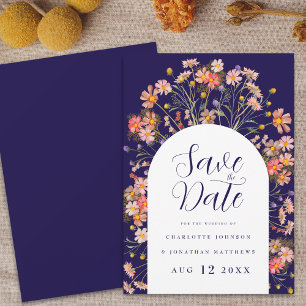 Reserva La Fecha Boho Fall Wedding Floral