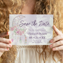 Boho Handfasting Moon Fase Dreamcatcher