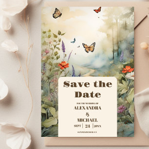 Reserva La Fecha Boho Wildflower Mountain Meadow
