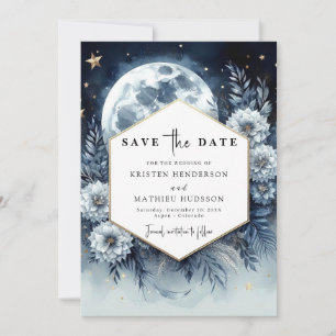 Reserva La Fecha Bonito Boda de la Luna Botánica