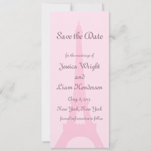 Reserva La Fecha Bonito París Guardar la fecha