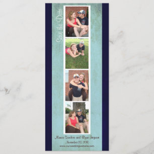 Reserva La Fecha Booth de Creative Photo Save the Date (Sky Blue)