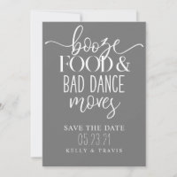 Booze Food and Bad Dance mueve Boda