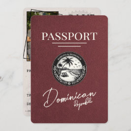 Reserva La Fecha Borgoña Pasaporte República Dominicana Salva La Fe