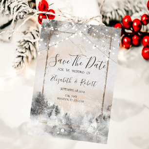 Reserva La Fecha Bosque Bosque Woodland Save the Date