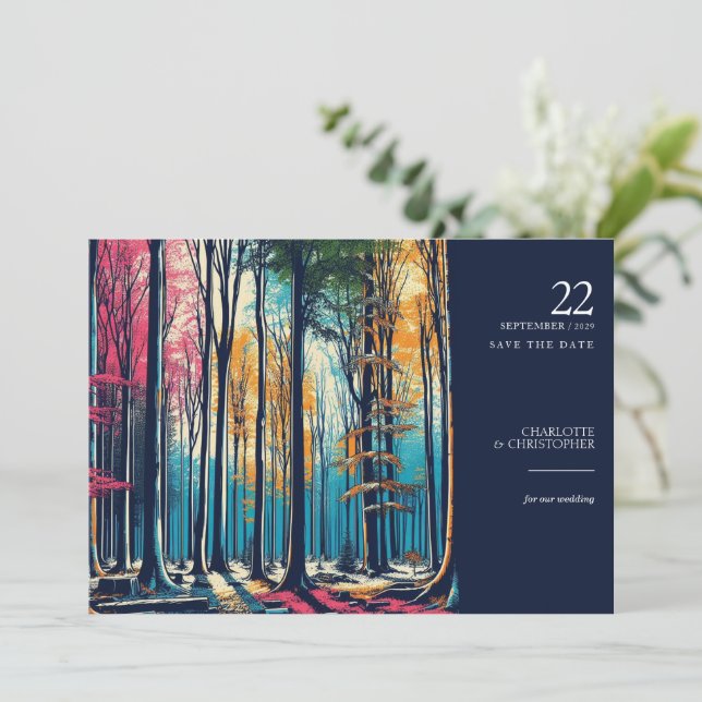 Reserva La Fecha Bosque de arco iris (Anverso de pie)