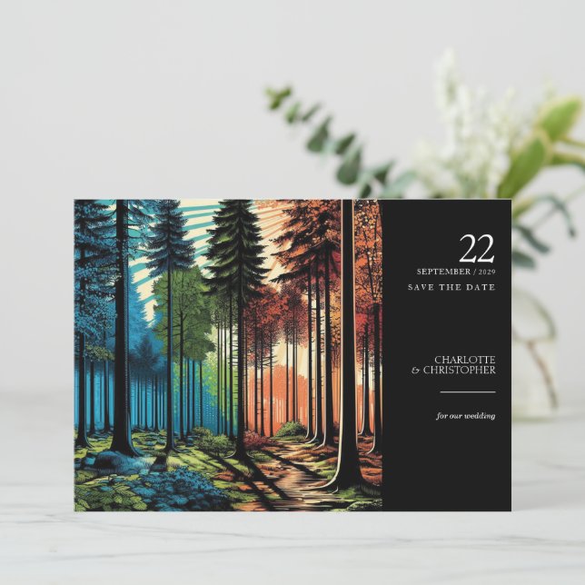 Reserva La Fecha Bosque de arte pop (Anverso de pie)