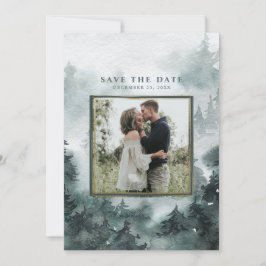 Reserva La Fecha Bosque de bosques | Foto de acuarela