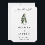 Reserva La Fecha Bosque de Woodland Save the Date<br><div class="desc">Fotografía del bosque de Woodland</div>