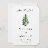 Bosque de Woodland Save the Date