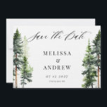 Reserva La Fecha Bosque de Woodland Save the Date<br><div class="desc">Fotografía del bosque de Woodland</div>