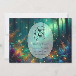 Reserva La Fecha Bosque Encantado de Joyas Radiantes Boda