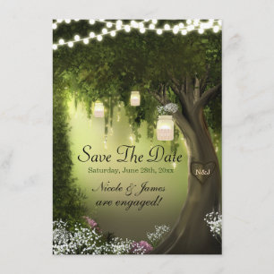 Reserva La Fecha Bosque Encantado del Roble Save the Date