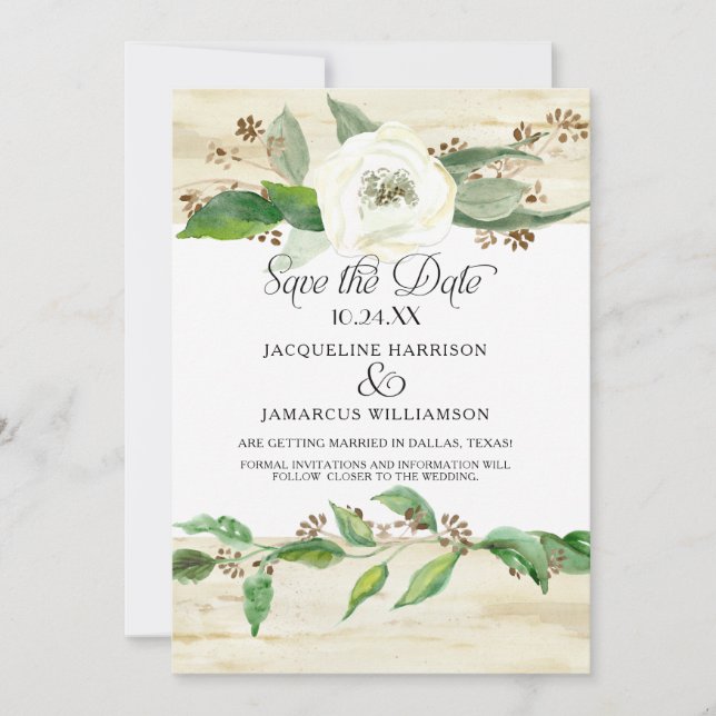 Reserva La Fecha Bosque Maderero Hoja de árbol BOHO Foto Salvar Fec (Anverso)