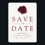 Reserva La Fecha Burgundy Bouquet | Floral roja |<br><div class="desc">Elegante pero moderno ancla náutica ahorra las tarjetas de fecha para tu futuro boda invitado.</div>