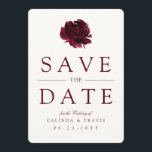 Reserva La Fecha Burgundy Bouquet | Floral roja |<br><div class="desc">Elegante pero moderno ancla náutica ahorra las tarjetas de fecha para tu futuro boda invitado.</div>