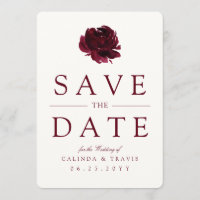 Burgundy Bouquet | Floral roja |