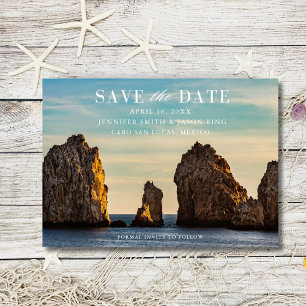 Reserva La Fecha Cabo San Lucas Boda México Salven la Fecha