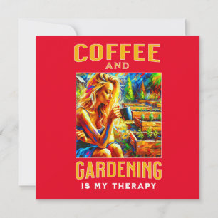 Reserva La Fecha Café y jardinería es mi terapia